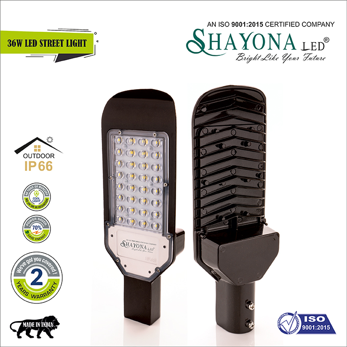 Shayona LED street light lens model